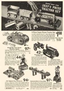 1937 Montgomery Ward Christmas Toy Catalog  