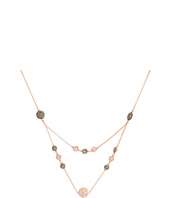 Judith Jack   Rose and Blanc Frontal Necklace