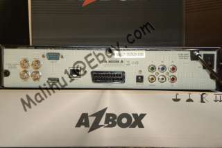 NEW Receiver AZBOX Bravoo + FREE TO AIR HD 1080 HIGH DEFINITION BRAZIL 