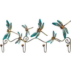  Hanging Wall Hooks Key Rack Dragonfly   Regal Art #5177 
