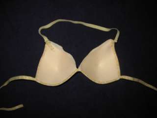 Cute Teen Halter Bra Padded Molded Wirefree S 28A 30A  