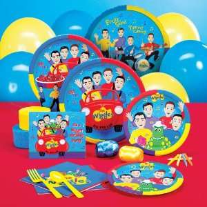    The Wiggles Standard Party Pack for 8 Party Supplies Toys & Games