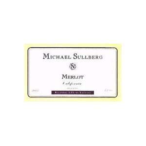  Michael Sullberg Merlot Reserve 2010 750ML Grocery 