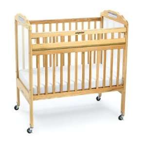  Natural Safe T Side Clear View Crib