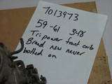 1959 1960 1961 348 IMPALA SS TRIPOWER CARBURETOR NOS GM AC DELCO 