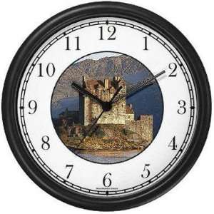  Eilean Donan Castle Scotland (JP6) Famous Lankmarks Clock 