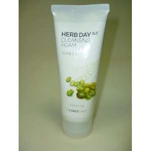   Day Cleansing Cleansing Foam (Mung Beans) 170ml /Made in Korea Beauty