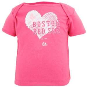   Red Sox Infant Girls Hometown Hero T Shirt   Pink
