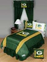 GREEN BAY PACKERS 4PC TWIN BEDDING SET New NFL Boys  
