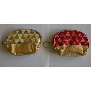   2X Different Color Women Coin Cosmetic Purse Bag CLEARANCE  Beauty