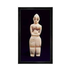  Statuette Of A Woman Early 4th Millennium Bc Framed Giclee 