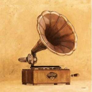 Antique Phonograph by Conde 8x8 