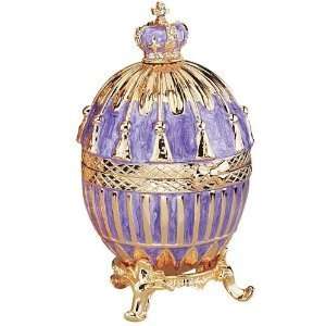    Xoticbrands Russian Faberge style Enameled Egg