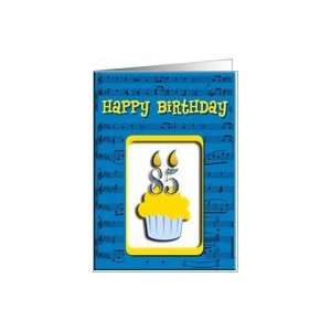  85th Birthday Cupcake Invitation Card Toys & Games