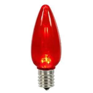  C9 Transparent LED Red Bulb45W 130V