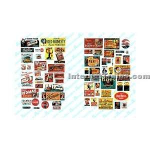  JL Innovative N Scale 1930s 1950s Saloon & Tavern Posters 