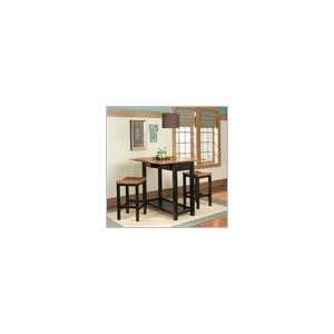  Home Styles Expandable Solid Wood Console Dining Table Set 