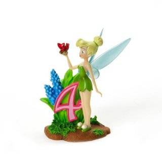 Disney Showcase Collection Tinkerbell Birthday Figurine, Age 4, 4 1/4 