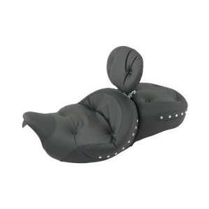 Mustang Seats 79608 Super Touring One Piece Studded Regal Motorcycle 