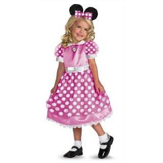 Clubhouse Minnie Mouse   Pink Costume   Large (4 6x)