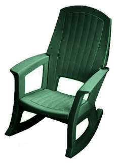     Comfortable Outdoor Plastic Rocker Available in 4 Colors  