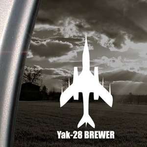  Yak 28 BREWER Decal Military Soldier Window Sticker 