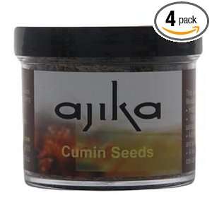 Ajika Cumin Seeds Whole, 4.6 Ounce (Pack of 4)  Grocery 