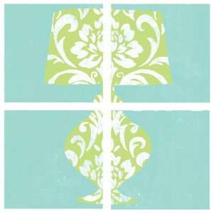  Green Lamp Wall Decals Appliques