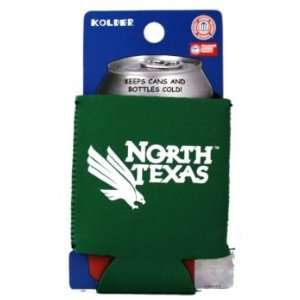  North Texas Mean Green Can Kaddy Koozie Huggie Cooler 