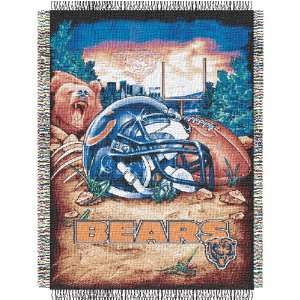  Chicago Bears NFL Woven Tapestry Throw (Home Field 