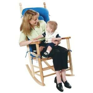   School Specialty Solid Royal Blue Rocking Chair Pad