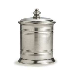 Arte Italica Roma Small Pewter Canister 