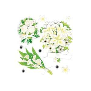  Bouquets and Gems Dimensional Stickers