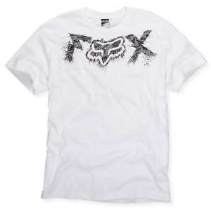  Fox Racing Outlaws T Shirt   Large/White Automotive