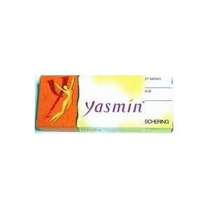  YASMIN 21 Birth Control Pills X 3 packs (3 months) Health 