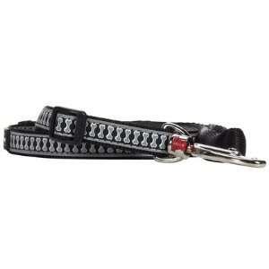  Red Dingo Reflective Lead   Black   Large (Quantity of 2 