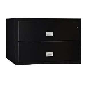  Fireproof Lateral File Two Drawer, 44W Putty Office 