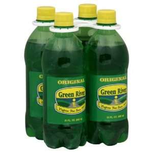 Green River Soda 4 Pack, 20 ounces (Pack of6)  Grocery 