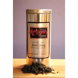 Artisan Fair Trade Organic Tea Sachet Leaf Sampler Green, Early Grey 