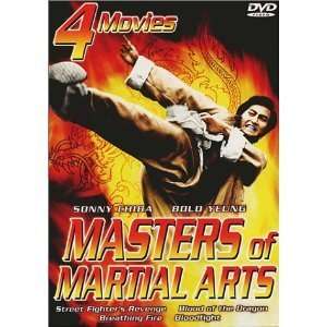  Brentwood Martial Arts 4 Movie DVD Box Set Sports 