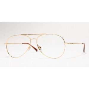 Ray Ban Optical Mens Rx6135v Gold Frame Metal Eyeglasses, 56mm 