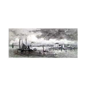  Newport, From The Bay, 1873 Poster Print