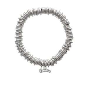   Princess Silver Plated Charm Links Bracelet [Jewelry] Jewelry