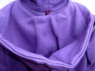   Nugget Girl Purple Wool Church Winter Dress Coat & Hood   6X  