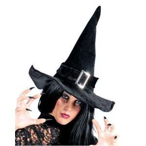  Black Velour Witch Hat Toys & Games