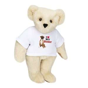  15 T Shirt Bear I HEART My Boxer   Buttercream Fur Toys & Games