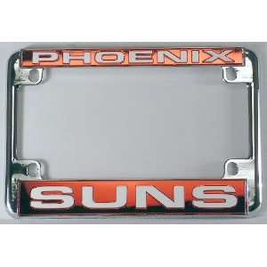   Suns Chrome Motorcycle RV License Plate Frame