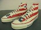   ALL STAR Chuck Taylor USA Flag High Top Sneakers Star & Stripe 7