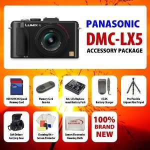  Panasonic Lumix Dmc lx5 10.1 Mp Digital Camera with 3.8x 