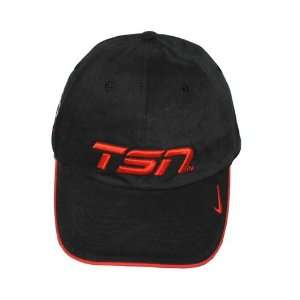 Nike TSN Canadian Hockey Black Adjustable Fit Ball Cap.   Medium 